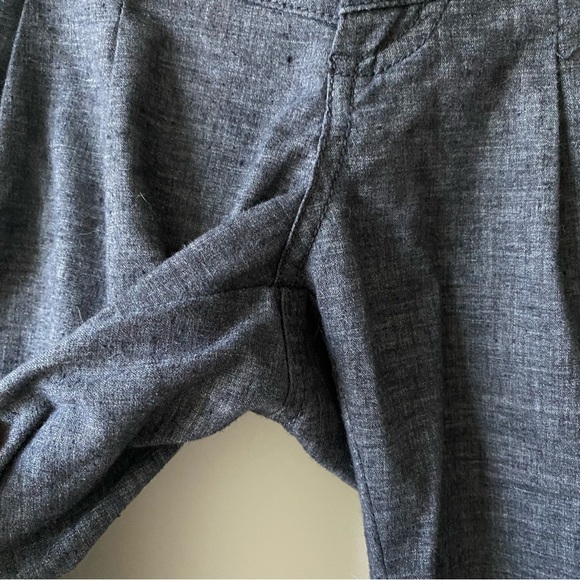 PrAna Lizbeth Hemp Blend Capri Pants in Coal Size 8 - Picture 8 of 14